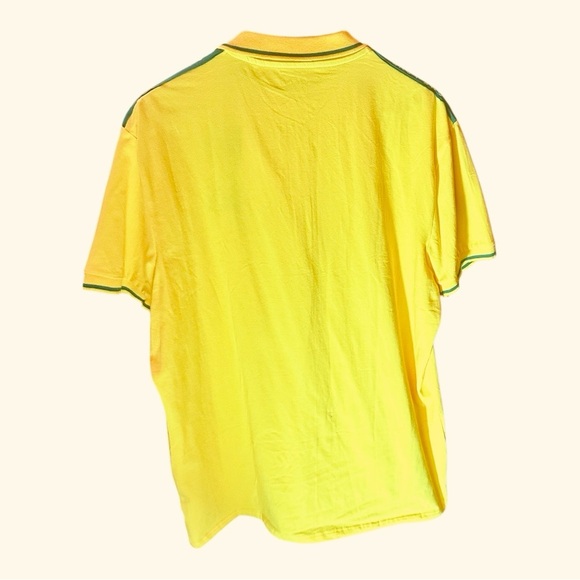 Jamaica National Team Polo - Yellow and Green - Size: 2xLarge - Picture 3 of 8